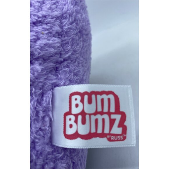 Bumbumz By Russ Retro Britney Cassette Plush Purple Pink  7 inch Stuffed Music - Picture 9 of 12